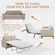Portable camping and RV sofa bed mattress for travel and temporary sleeping