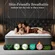 Mattress designed for proper spine alignment and restful sleep