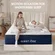 CertiPUR-US certified QUEEN ROSE cooling mattress for safe sleep