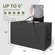Portable storage bag fits 6-inch queen size folding mattress