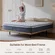 Twin mattress with cooling technology and firm support features