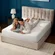 Rolanstar twin gel memory foam mattress in a box, unboxed and expanding