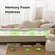 White twin mattress by Rolanstar measuring 75x39x10 inches