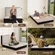 ROXGOX 73x52 inch grey foldable mattress unfolded for yoga or sleeping