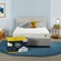 Serta cooling gel memory foam mattress in twin size with white cover