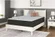 Signature Design by Ashley Elite Springs Plush 14-inch memory foam hybrid mattress with edge support