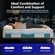 Sixvvxn king mattress featuring edge support and pressure relief in medium firm comfort