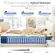 12 inch thick full size mattress measuring 54x75 inches