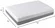 Close-up of Travel Happy mattress showing textured 8-way stretch cover and graphite gel foam layers