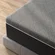 14 inch gel-infused medium firm mattress in black and grey queen size