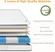 Hybrid mattress featuring individual pocket springs for motion isolation