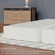 Split coil box spring mattress support system with durable construction