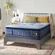 Stearns & Foster Lux Hybrid Firm Mattress in queen size showing premium design