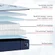 Premium fabric cover with elegant stitching and breathable materials