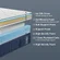 Close-up of gel memory foam layer for cooling and pressure relief