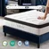 Fiberglass-free queen mattress with reinforced edge support
