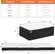 Sweetcrispy mattress with removable and machine-washable cover
