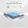 Gel-infused Sweetnight mattress for cooling and restful sleep