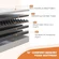 Close-up of Sweetnight mattress showing medium plush comfort layers for pressure relief