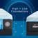 King size Tempur-Pedic mattress providing pressure relief and body contouring support