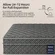 Demonstration of motion isolation with Tewinix hybrid mattress