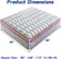 Queen mattress with pressure relief comfy layer for better sleep