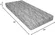Firm support layered foam design of truck mattress for comfortable sleep