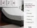 Tulo bamboo mattress showing queen size dimensions 80x60 inches