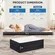 UOCFYK 4 inch folding mattress topper unfolded on bed frame