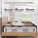 Queen size VERHOPE mattress measuring 80 inches long by 60 inches wide