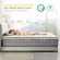 Vipcute mattress with gel memory foam for cooling comfort and pressure relief