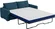 Wellynap 4 inch gel memory foam sofa mattress on queen sleeper sofa