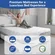 WEUP mattress with green tea and gel memory foam layers