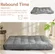 Medium firm shredded foam filling in YOSHOOT mattress