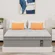 Yuewanshun full size hybrid mattress being unboxed from its compressed packaging