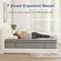 Person sleeping comfortably on Yuewanshun hybrid mattress with pressure relief