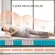 Close-up of Z-hom mattress 5-zone pocketed springs for pressure relief
