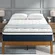 ZINUS 12 inch hybrid mattress in queen size, fiberglass free with medium plush comfort