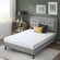 ZINUS 6-inch green tea cooling gel memory foam mattress in short queen size