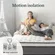Zinus queen mattress measuring 80x60 inches with hybrid support layers
